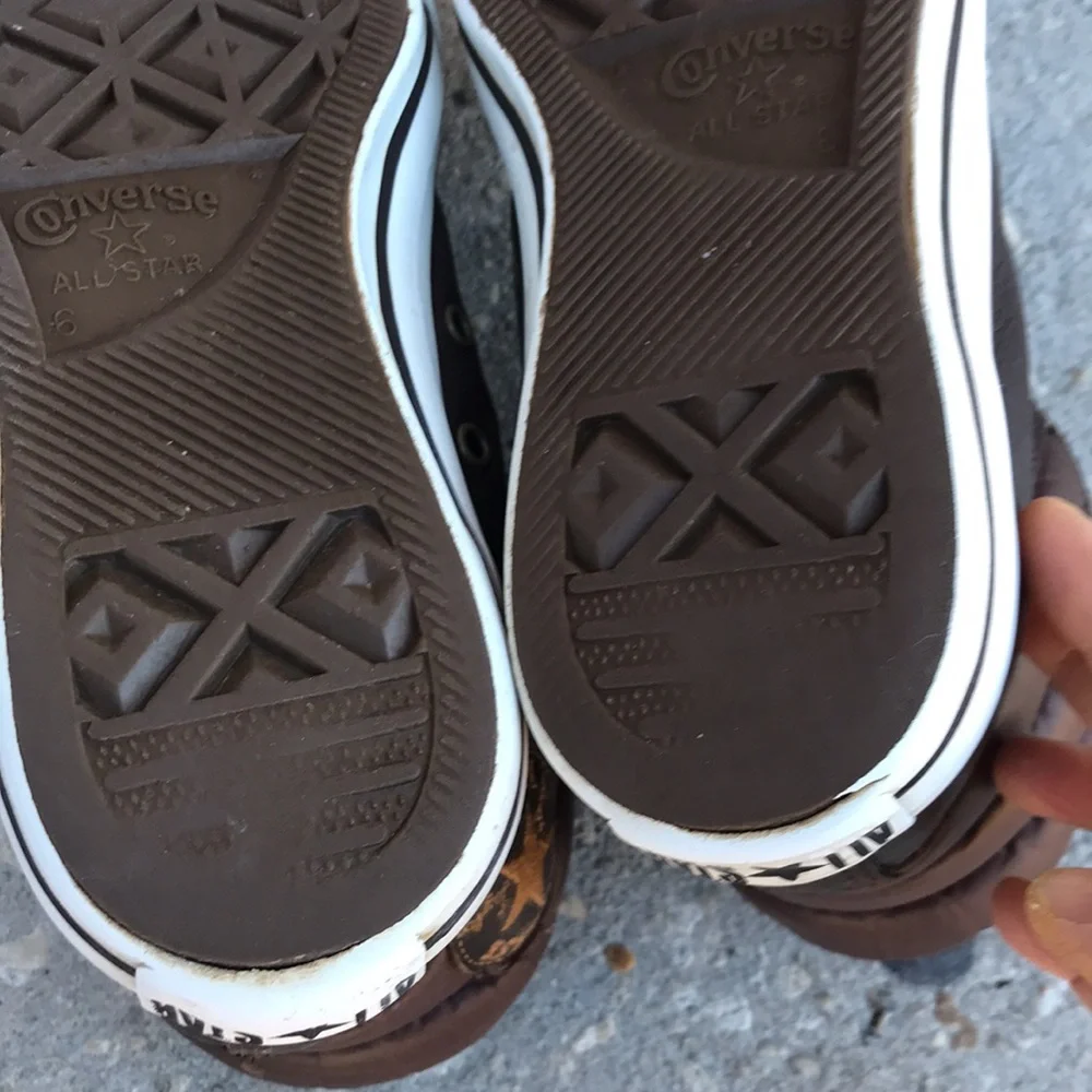 CONVERSE Chuck Taylor Padded Collar High 4 Farben Brown Leather Shoes | …